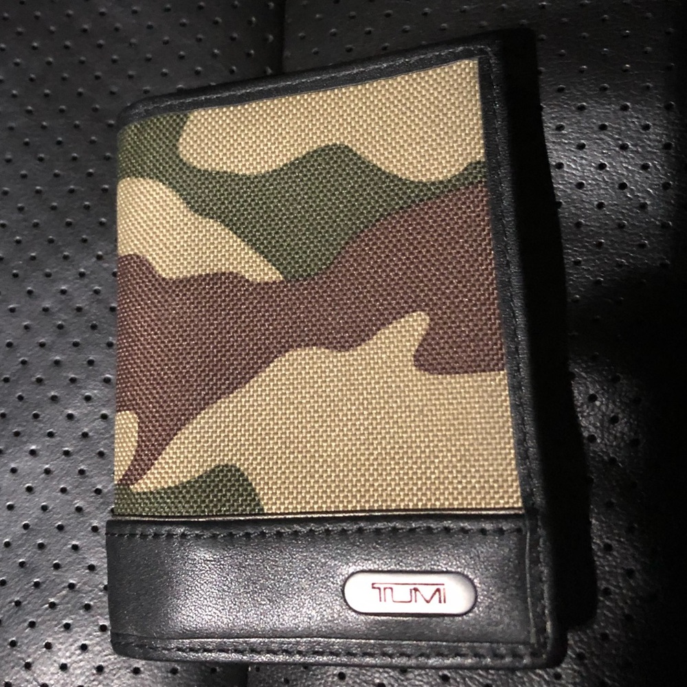 Tumi Camo Wallet